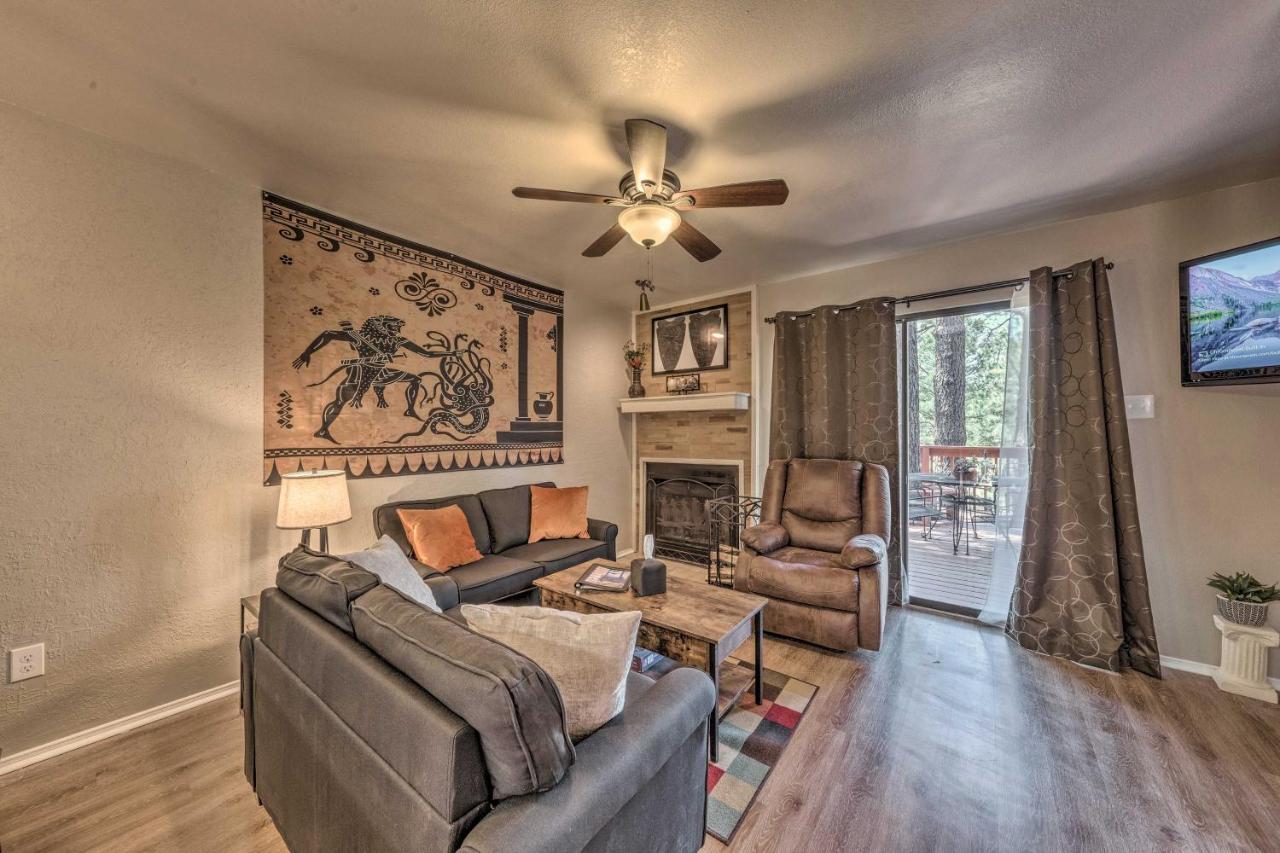 Forested Ruidoso Condo With Deck And Fireplace! Eksteriør bilde
