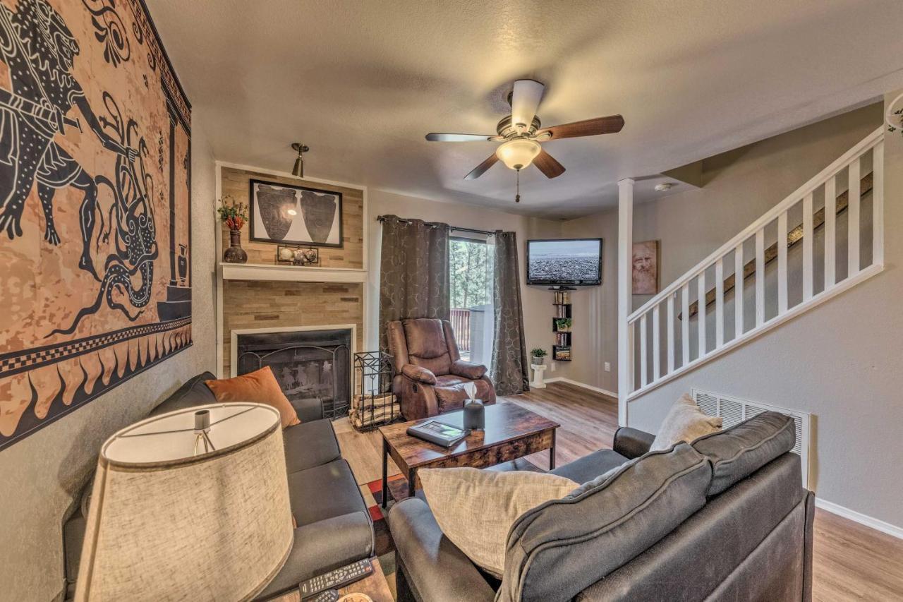 Forested Ruidoso Condo With Deck And Fireplace! Eksteriør bilde